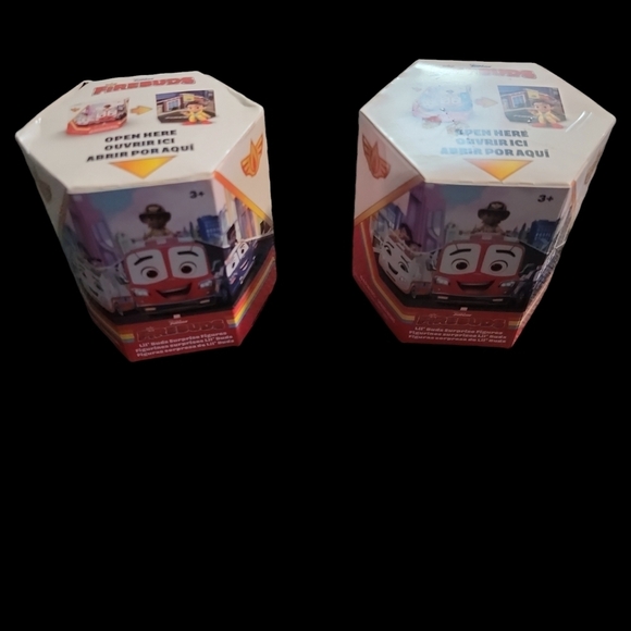 Spin Master Other - 2 Lot Disney Junior Firebuds Lil' Buds Mystery Pack. Unopened